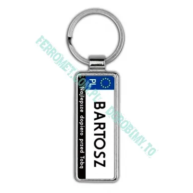 Brelok do kluczy - BARTOSZ