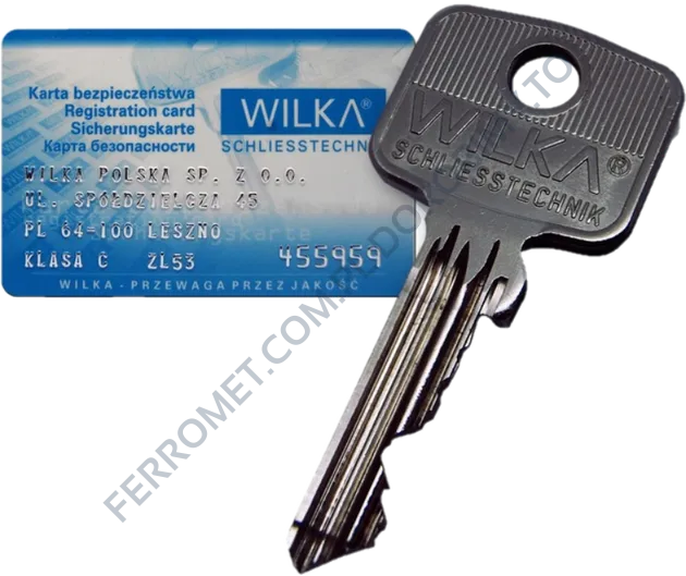 Klucz WILKA kl.C ZL53