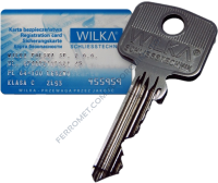 Klucz WILKA kl.C ZL53