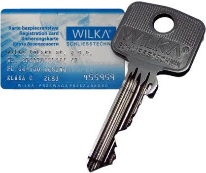 Klucz WILKA kl.C ZL53