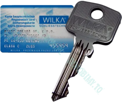 Klucz WILKA kl.C ZL53