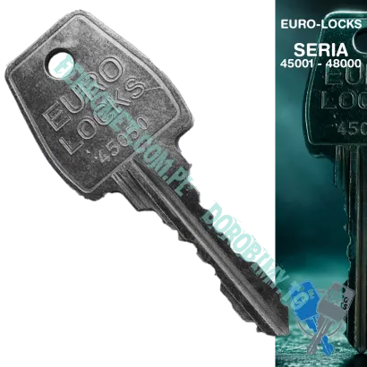 Klucz EURO-LOCKS 45001 - 48000 prof. F45A (EU1R)