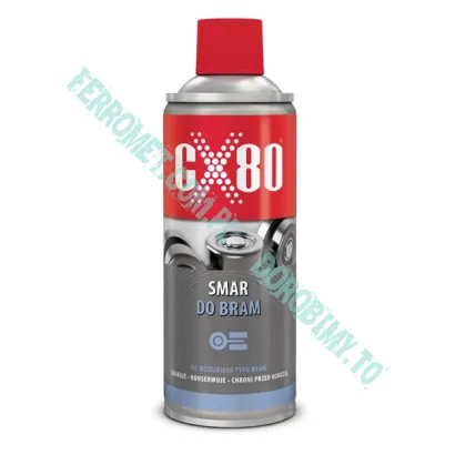 CX80 Smar do bram w sprayu