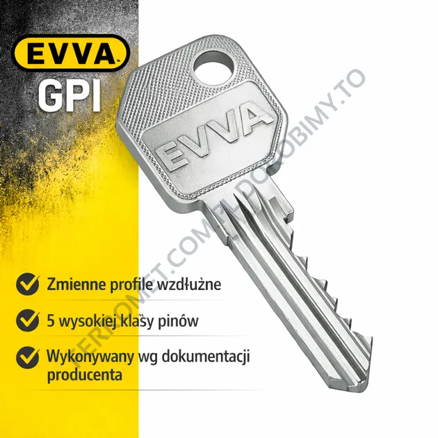 Dorobienie klucza EVVA GPI