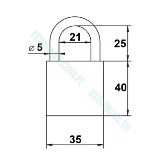 Dorobienie kłódki LOB K350 do kluczy klienta - 2