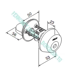 Cylinder ABLOY PROTEC2 - 4