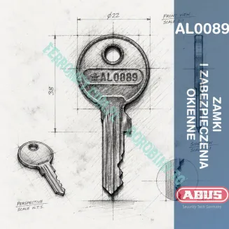 Dorobienie klucza ABUS AL0089 - 4