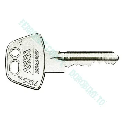 Klucz ASSA P600 profil indywidualny