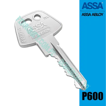 Klucz ASSA P600 profil indywidualny