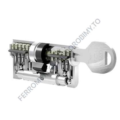 Wkładka atestowana EVVA ICS modułowa z gałką - 4