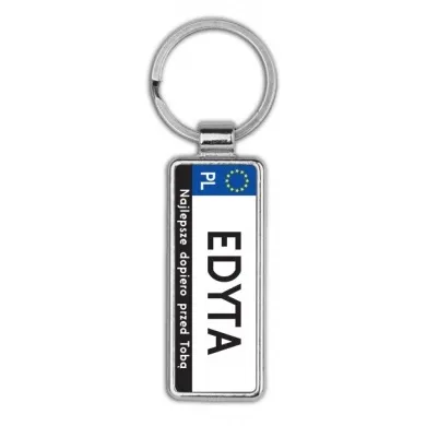 Brelok do kluczy - EDYTA