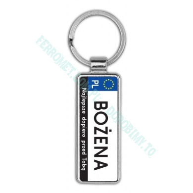 Brelok do kluczy - BOŻENA