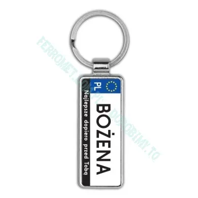 Brelok do kluczy - BOŻENA