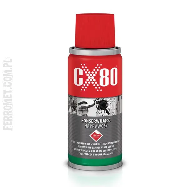 CX80 Płyn konserwująco-naprawczy z teflonem