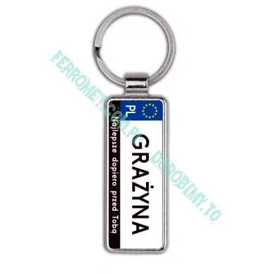 Brelok do kluczy - GRAŻYNA