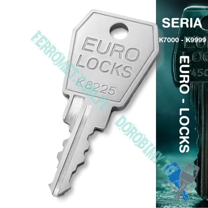 Dorobienie klucza EURO - LOCKS serii K7000 - K9999