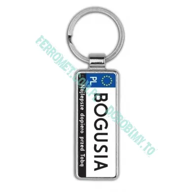 Brelok do kluczy - BOGUSIA