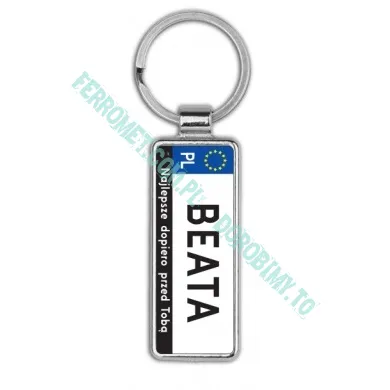 Brelok do kluczy - BEATA