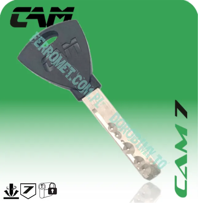 Dorobienie klucza CAM 7 | D7
