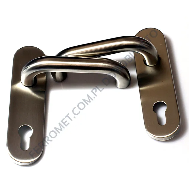 Klamka INOX ze stali nierdzewnej, U-form