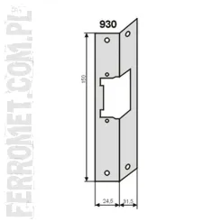 Blacha kątowa 930
