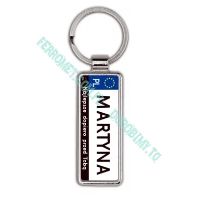 Brelok do kluczy - MARTYNA
