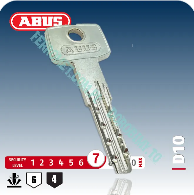 Dorobienie klucz ABUS D10 AB48