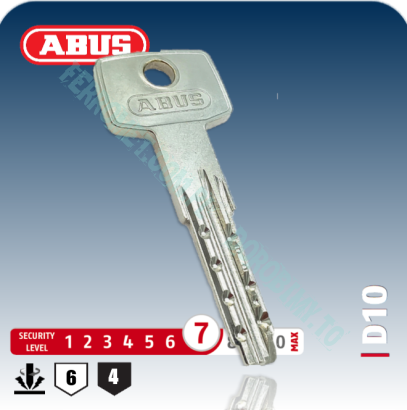 Dorobienie klucz ABUS D10 AB48