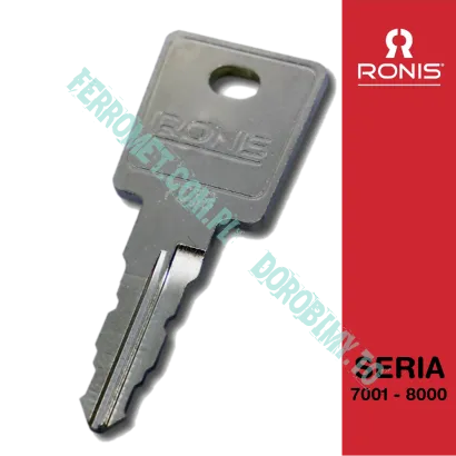 Dorobienie klucza RONIS 7001 - 8000
