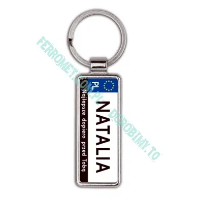 Brelok do kluczy - NATALIA