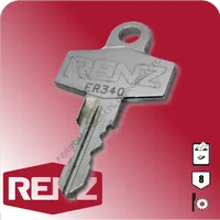 Klucz do Euroskrzynki RENZ – Kody ER1–ER500
