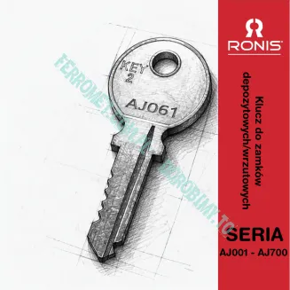 Seria AJ w zamkach RONIS Omega.


Seria AJ001-AJ700 należy do najpopularniejszych grup kluczy stosowanych w zamkach monetowych RONIS Omega. Rozwiązanie to wykorzystywane jest w szafkach depozytowych, marketowych, basenowych oraz fitness, gdzie liczy się niezawodne działanie i łatwa identyfikacja klucza po numerze.

Dzięki oznaczeniu AJ możliwe jest szybkie dorobienie klucza bez konieczności wymiany całego zamka lub wkładki.