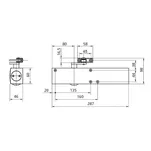 Samozamykacz hydrauliczny GEZE TS 4000 z ramieniem - 3