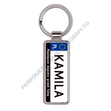 Brelok do kluczy - KAMILA