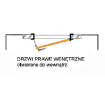 Atestowany zamek wierzchni GERDA TYTAN ZE-1 wewnętrzny, brąz - 4