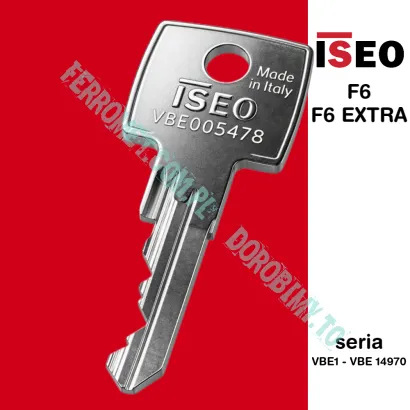 Dorobienie klucza ISEO F6